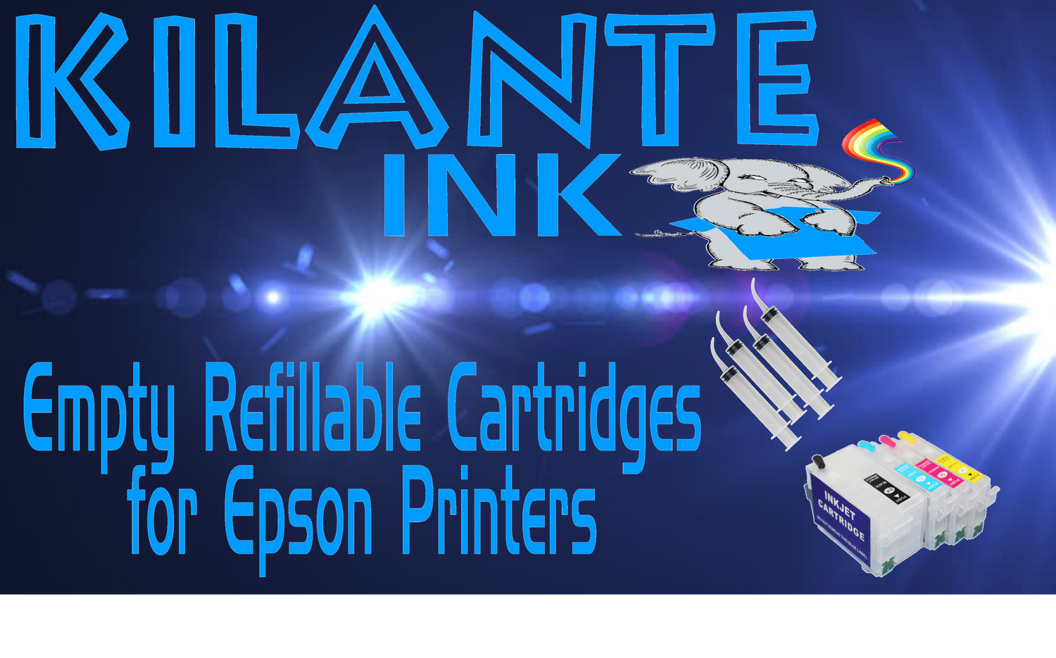 Empty Refillable Cartridges for Epson Printers