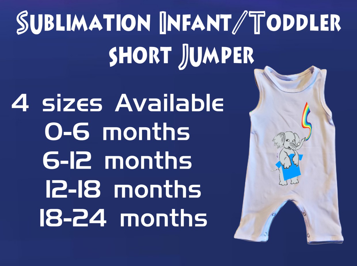 Sublimation Infant/Toddler Short Jumper - Kilante Ink