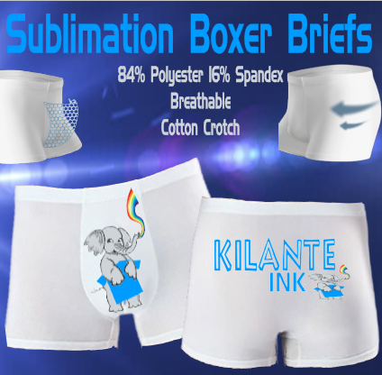 Sublimation Boxer Briefs - Kilante Ink